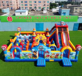 T6-3002 Funcity Gonflable à Thème Pat' Patrouille