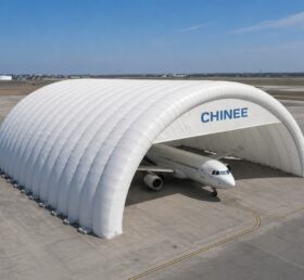Tent3-123 Grand Hangar d’Avion Gonflable Dôme d’Air