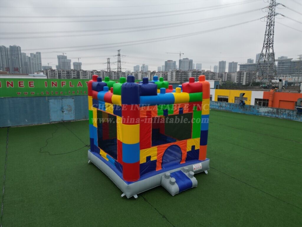 T2-8212 LEGO Colorful Square Inflatable Bouncer