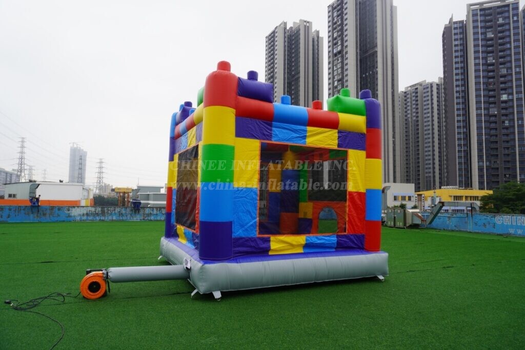 T2-8212 LEGO Colorful Square Inflatable Bouncer