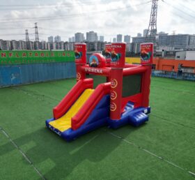 T2-8502 Château gonflable et toboggan