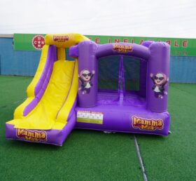 T2-623B Mini structure gonflable Mamma Mia avec toboggan