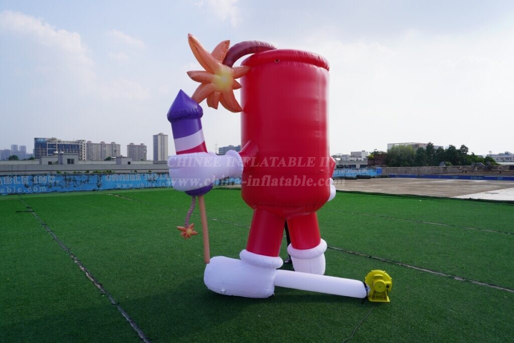 Cartoon2-560 Inflatable Pyro Cartoon Character Display