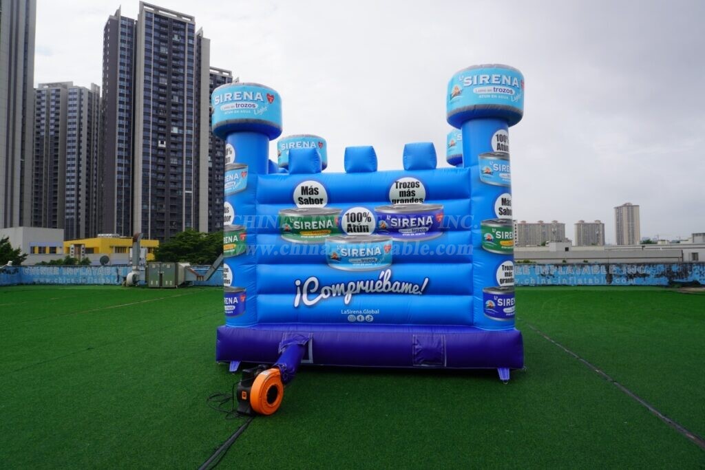 T2-8500 Custom Branded Inflatable Castle